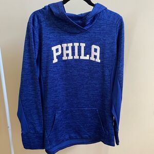 Majestic Philadelphia Sixers NBA basketball hoodie